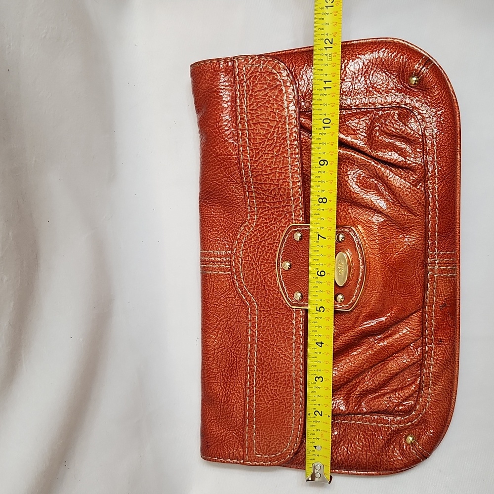 (SOLD) Rafe Pearl Red Leather Shoulder bag - Picture 13 of 13